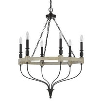 Cal Lighting 60W X 6 Grove Metal Chandelier