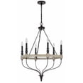 thumbnail image 1 of FX-3793-6 Cal Lighting Grove - 6 Light Chandelier-35 Inches Tall and 26 Inches Wide, 1 of 5