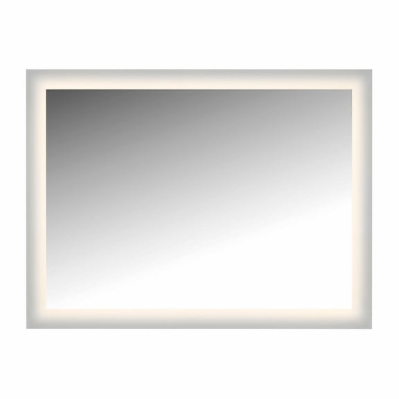 LM4WG-C4836 Cal Lighting Glow - 73W LED Rectangular Wall Mirror In Modern Style-36 Inches Tall and 48 Inches Wide