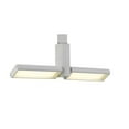 thumbnail image 1 of Cal Lighting HT-634-LED 2-Light Dimmable Metal Track Fixture in White, 1 of 2