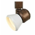 thumbnail image 1 of Cal Lighting HT-888-LED Dimmable Metal Track Fixture in Rust/White, 1 of 3