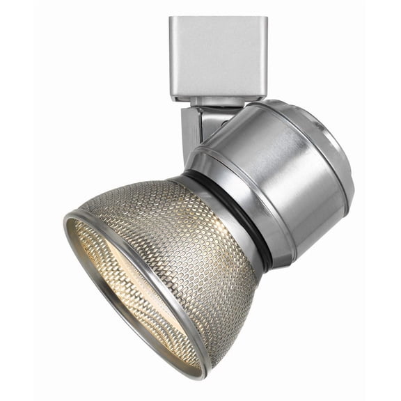 Cal Lighting HT-888-LED Metal Track Fixture with Mesh Shade in Brushed Silver