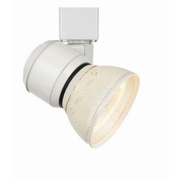 Cal Lighting HT-888-LED Metal Track Fixture with Mesh Shade in White