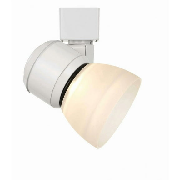 Cal Lighting HT-888-LED Plastic & Metal Track Fixture in Frosted White