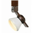 thumbnail image 1 of Cal Lighting HT-999-LED Dimmable Metal Track Fixture in Rust/White, 1 of 3