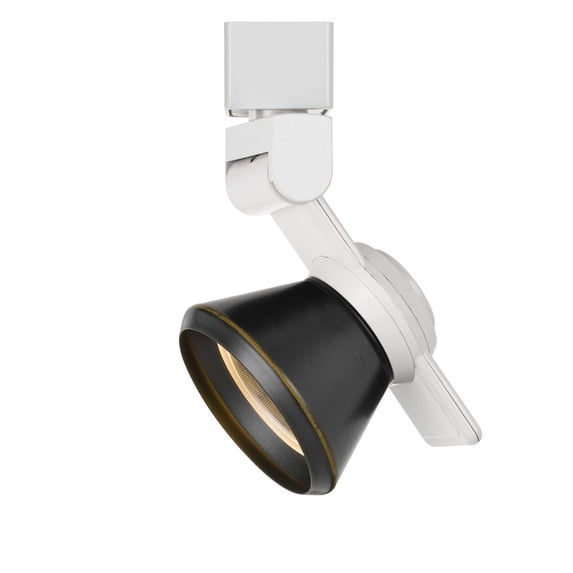Cal Lighting HT-999-LED Dimmable Metal Track Fixture in White/Dark Bronze