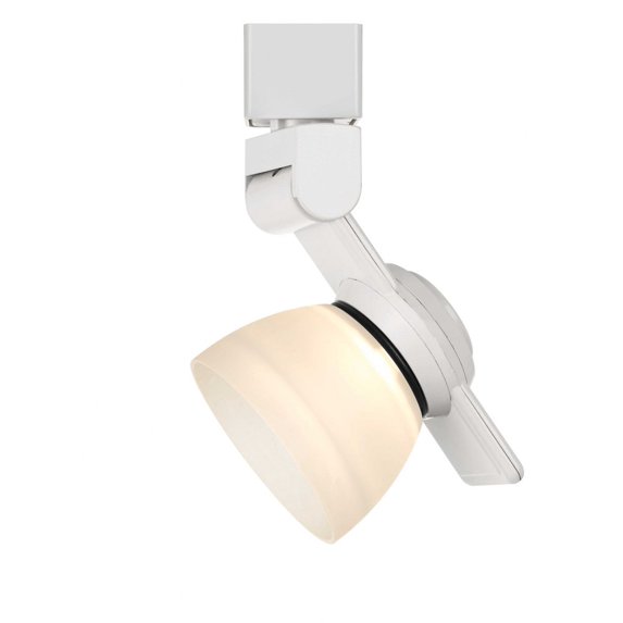 Cal Lighting HT-999-LED Plastic & Metal Track Fixture in Frosted White