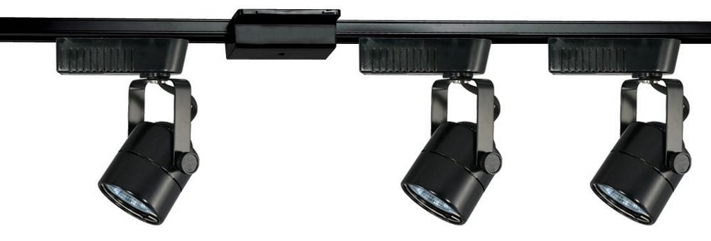 Cal Lighting - HT Series-3 Light Track Head-Black Finish