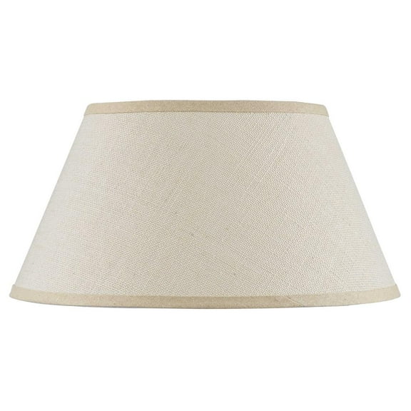 Cal Lighting Hardback Fine Burlap Shade