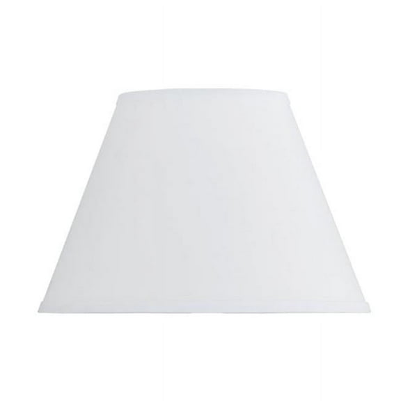 Cal Lighting Hardback Round Fabric Shade 6 x 12 x 8.5 in.