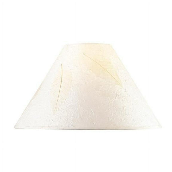 Cal Lighting Hardback Round Paper Shade W/Leaf