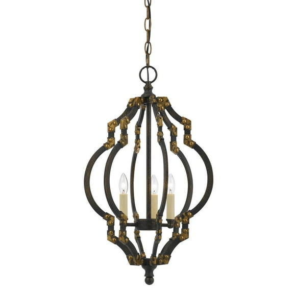 Cal Lighting 40W X 3 Howell Metal Pendant
