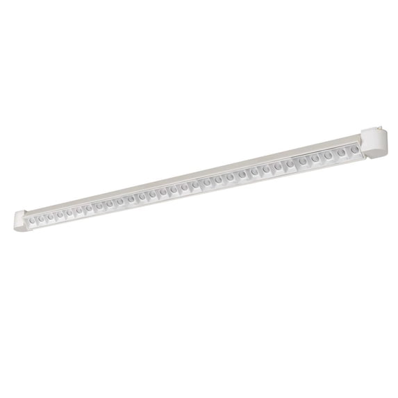 Dimmable integrated LED 60W, 3024 Lumen, 85 CRI, 3000K, 3 Wire Wall Wash Track Fixture, HT812LWH