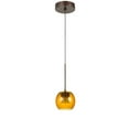 thumbnail image 1 of Cal Lighting Ithaca 3000K, 8W, 700 Lumen, 90 Cri Dimmable Led Glass Mini Pendant, 1 of 3