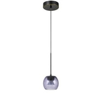 Cal Lighting Ithaca 3000K, 8W, 700 Lumen, 90 Cri Dimmable Led Glass Mini Pendant