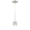 thumbnail image 1 of Cal Lighting Ithaca 3000K, 8W, 700 Lumen, 90 Cri Dimmable Led Glass Mini Pendant, 1 of 3