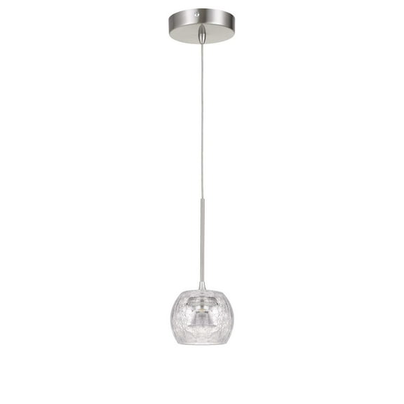 Cal Lighting Ithaca 3000K, 8W, 700 Lumen, 90 Cri Dimmable Led Glass Mini Pendant