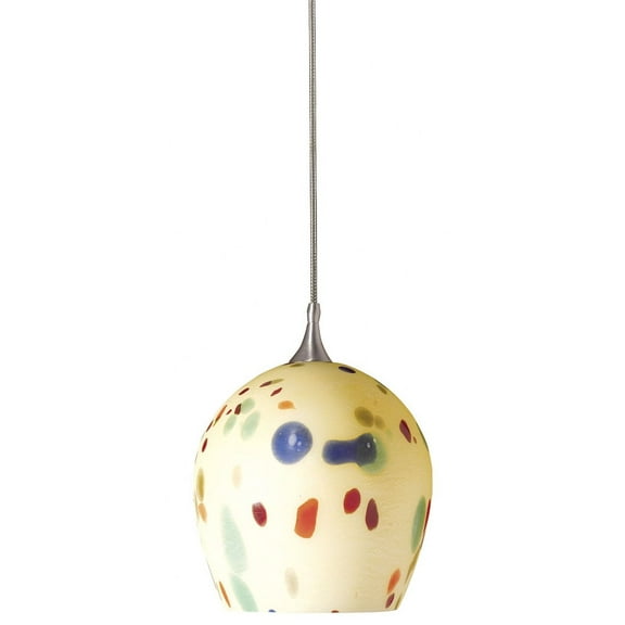 UP-963/6-BS-Cal Lighting-Uni Pack - 1 Light Pendant-5.3 Inches Tall and 5.08 Inches Wide
