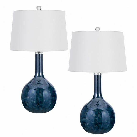 BO-3138TB-2-ABL-Cal Lighting-Kemi - 1 Light Table Lamp (Set of 2) In Contemporary Style-29 Inches Tall and 16 Inches Wide