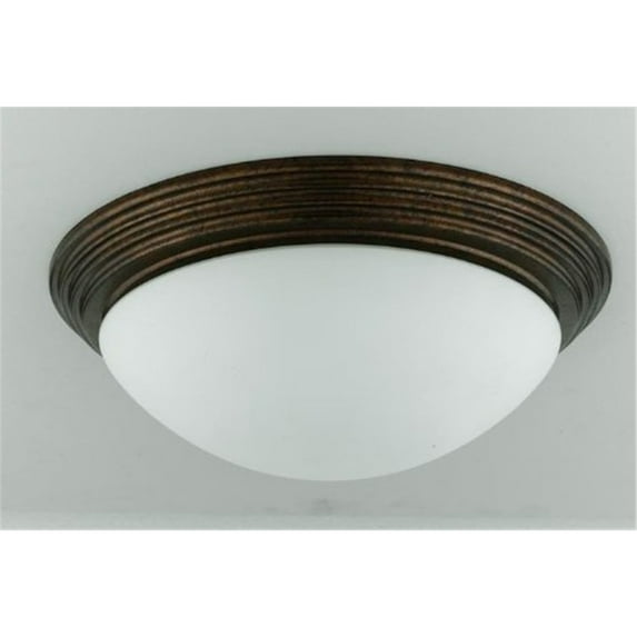 Cal Lighting LA-181M-RU 60W x 2 Ceiling Lamp - Rust