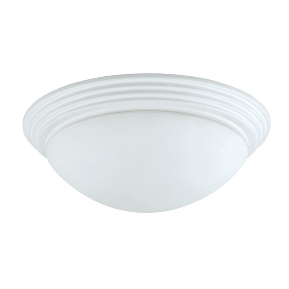 4.5" Height Ceiling Lamp in White-Color:White,Finish:White,Style:Hospitality Contract Lighting,Wattage:60WX2