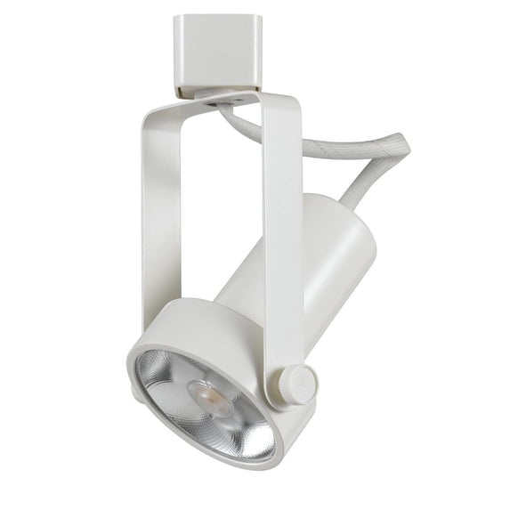 Cal Lighting HT-121 LED 1-Light Dimmable Metal Track Fixture in White