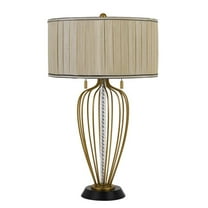 Cal Lighting Laval 60W X 2 Metal Table Lamp