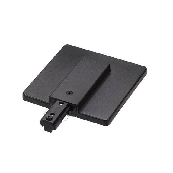 HT-300-BK-Cal Lighting-Live End with Outlet Box Cover-Black Finish