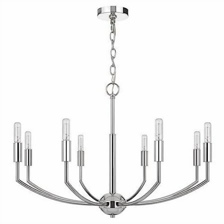 Cal Lighting Maxton 60W X 8 Metal Chandelier