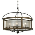 thumbnail image 1 of Cal Lighting, 60W X 5 Round Chandelier, 1 of 2