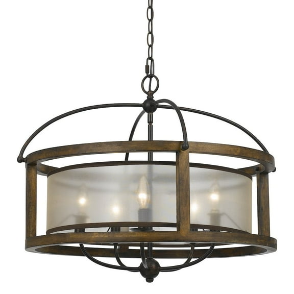 Cal Lighting, 60W X 5 Round Chandelier