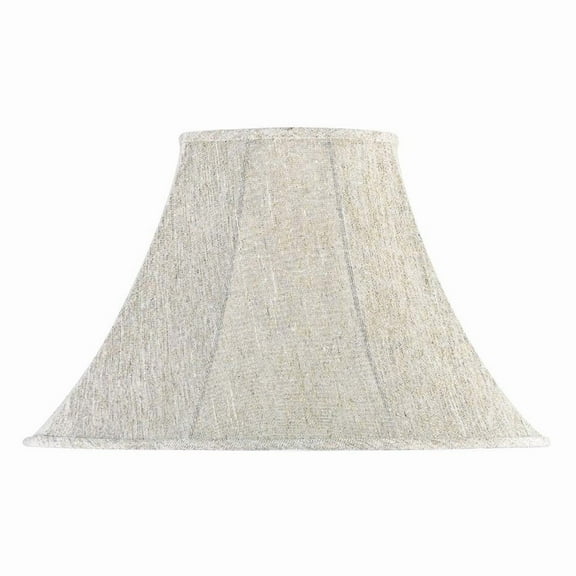 Cal Lighting Natural Linen Bell Shape Shade