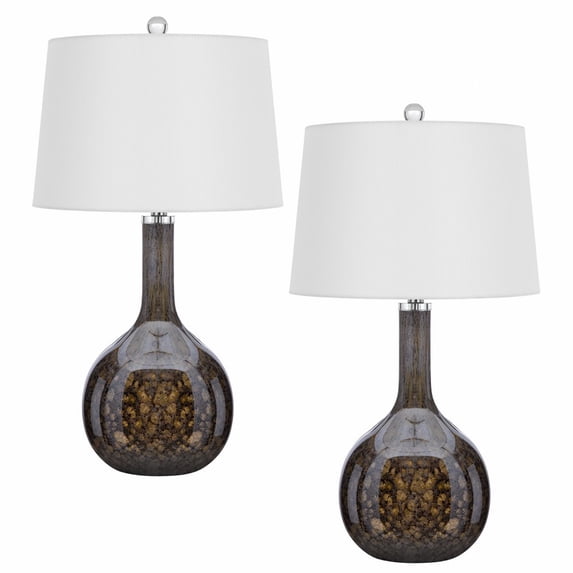 BO-3138TB-2-AGL-Cal Lighting-Nivala - 1 Light Table Lamp (Set of 2) In Contemporary Style-29 Inches Tall and 16 Inches Wide