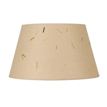 Cal Lighting Round Hardback Rice Paper Shade