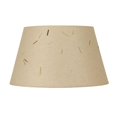 thumbnail image 1 of Cal Lighting 8115 Shades 13.5x18" Patterned Kraft Paper Wood Lamp Shade in Beige, 1 of 1