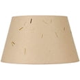thumbnail image 1 of Cal Lighting 8115 Shades 13.5x18" Patterned Kraft Paper Wood Lamp Shade in Beige, 1 of 1