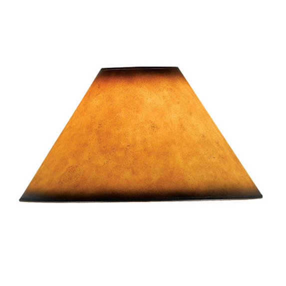 Cal Lighting Round Leatherette Lamp Shade
