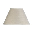 thumbnail image 1 of SH-1101 Cal Lighting Empire - Round Linen Shade-11 Inches Tall and 17.25 Inches Wide, 1 of 2