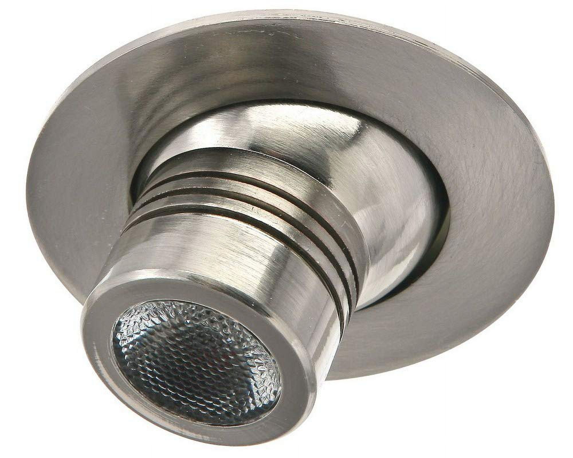 Brushed Steel 3W LED Recessed Display Light
