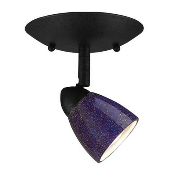 Cal Lighting 5.25" Plug in Serpentine Fixture with Shade-Color:Rust,Finish:Rust,Material:Metal,Shape:Round,Style:Serpentine,Wattage:50W