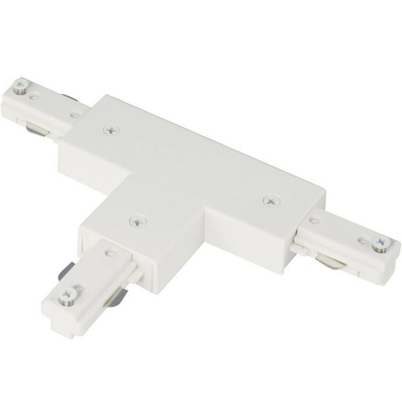 HT-282-LEFT-WH-Cal Lighting-T-Mid Point Out Polarity On Left-White Finish