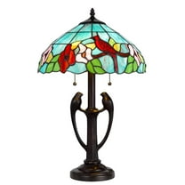 Cal Lighting 60W X 2 Tiffany Table Lamp