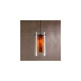 thumbnail image 1 of Cal Lighting UP-1053/6-RU Glass and Metal Pendant with Brushed Steel, 1 of 2