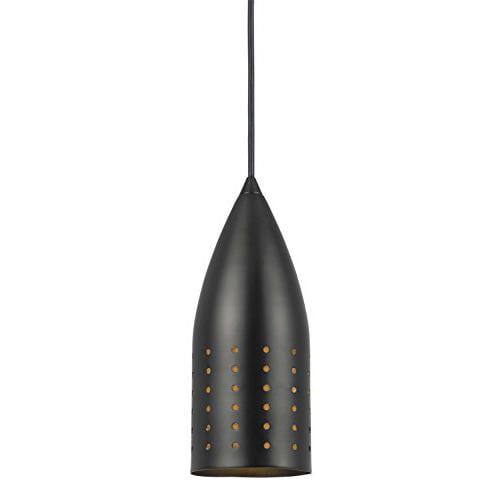 Sleek Globe LED Pendant Light in Oil Rubbed Bronze Finish