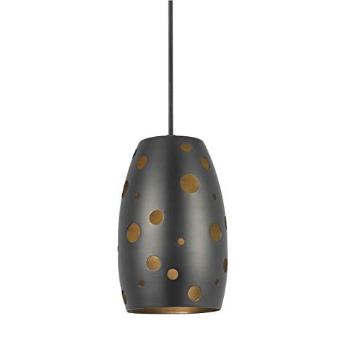 Sleek Globe LED Pendant in Oil Rubbed Bronze Finish