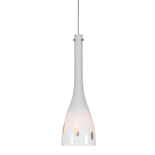 UP-1056/6-BS Cal Lighting Uni Pack - 1 Light Pendant-13.8 Inches Tall and 4.25 Inches Wide