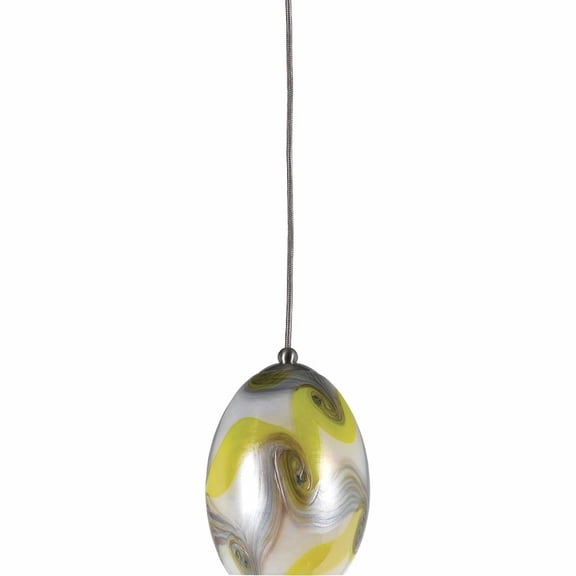 UP-981/6-BS-Cal Lighting-Uni Pack - 1 Light Pendant-7.5 Inches Tall and 6 Inches Wide