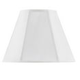 thumbnail image 1 of Cal Lighting Piped 21" Fabric Lamp Shade with Spider Type in White, 1 of 2