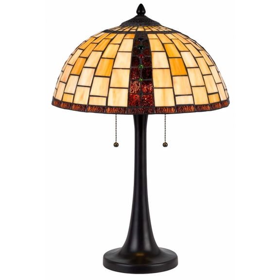 BO-3166TB-Cal Lighting-Whitton - 2 Light Table Lamp In Traditional Style-24 Inches Tall and 16 Inches Wide