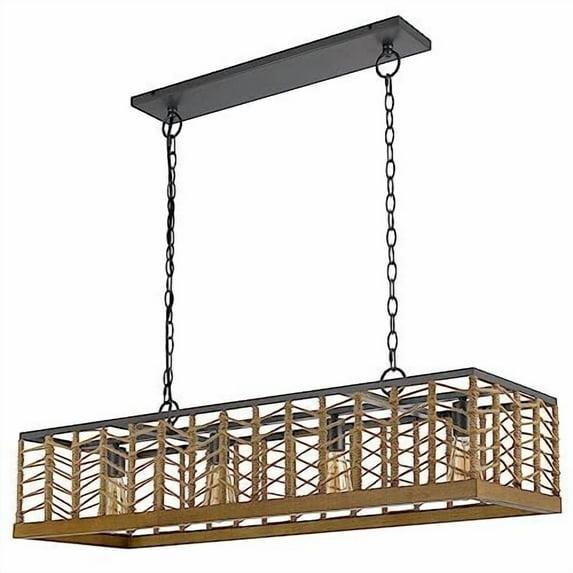 Cal Lighting Winfall 60W X 4 Metal